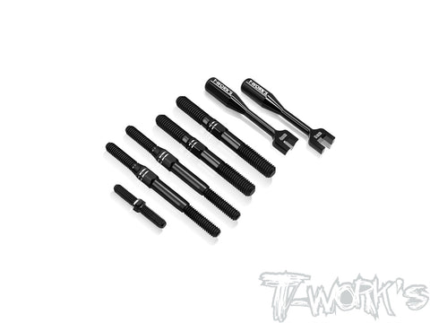 TBB-SBX4E 	 64 Titanium Black Coating Turnbuckle Set ( For WIRC SBX4E )