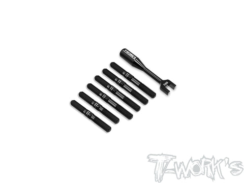 TBB-SRX8e Gen4   64 Titanium Black Coating Set ( For Serpent SRX8e Gen4)