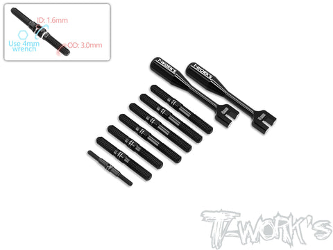 TBB-SRX8Gen4   64 Titanium Black Coating Set ( For Serpent SRX8 Gen4)