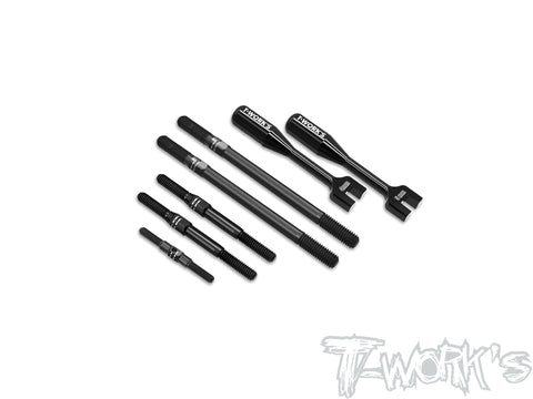 TBB-T3.2   64 Titanium Black Coating Turnbuckle Set ( For Team Associated RC8 T3.2/ T3.2E)
