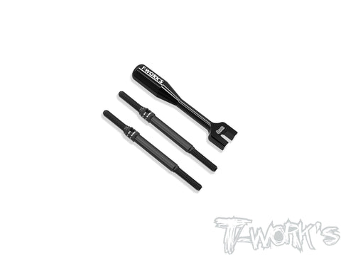 TBB-X10'26 	   64 Titanium Black Coating Turnbuckle Set ( For Xray X10'26 )