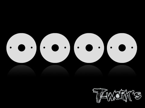 TE-118 Machined 1.3 x 2 Shock Pistons ( Team Associated, Team Losi , Kyosho 12mm Shock )