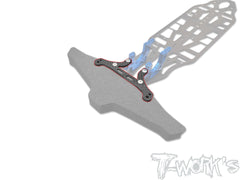 TE-203-TC8     Graphite Upper Holder For Bumper ( For Team Associated TC8 )