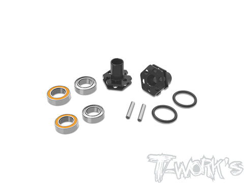 TE-231-TC8	 6mm Bearing Wheel Hub Axle ( Team Associated TC8 ) 2pcs.