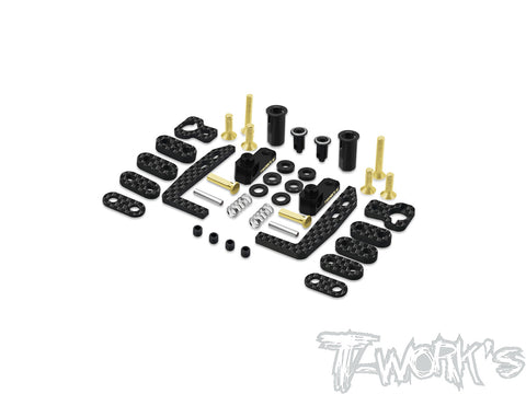 TE-257-MTC3-B	Easy-Snap Battery Holder Set ( Mugen MTC3 )Brass