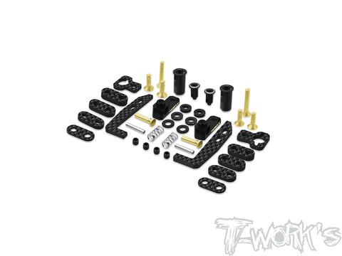 TE-257-MTC3-B	Easy-Snap Battery Holder Set ( Mugen MTC3 )Brass
