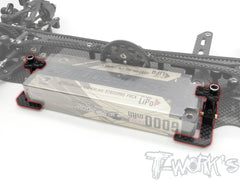 TE-257-X4   Easy-Snap Battery Holder Set ( Xray X4'23/22 , T4 )