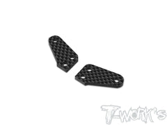 TE-266     Graphite Steering Block Arms 0/+1/+2 ( For Team Associated RC10 4WD )