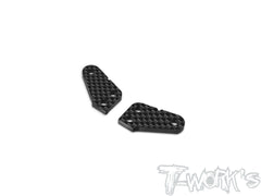 TE-266     Graphite Steering Block Arms 0/+1/+2 ( For Team Associated RC10 4WD )