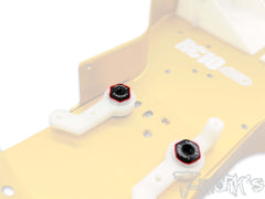 TE-266-E   Alum. Bellcrank Bushing （ For Team Associated RC10 4WD）