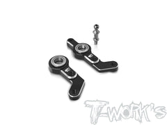 TE-266-F	Alum. Streeing Bellcrank （ For Team Associated RC10 4WD ）
