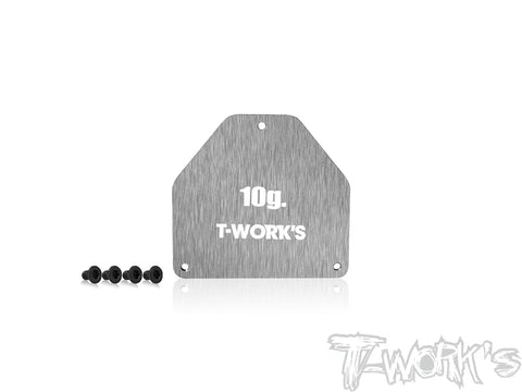 TE-B7-B   Steel Servo Chassis Weight 10g ( For AE RC10 B7 )
