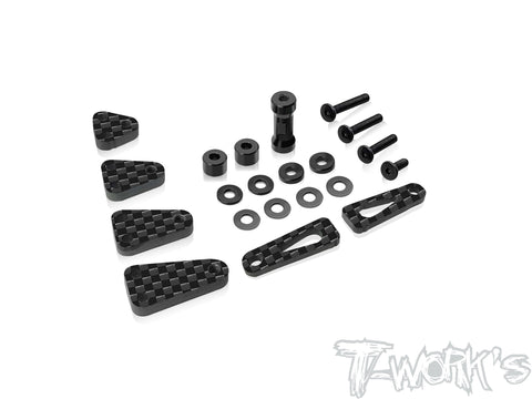 TE-B84-A     Graphite Battery Holder Set （ For Team Associated RC10 B84 ）