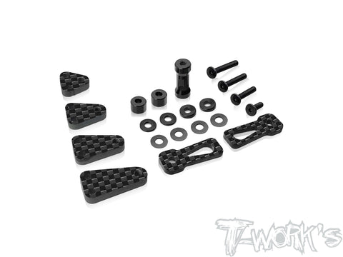 TE-B84-A     Graphite Battery Holder Set （ For Team Associated RC10 B84 ）