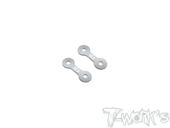 TE-X4-A-V2   0.5mm/1mm Front Roll Center Spacer Without Notch( For Xray X4 /X4'23/X4F'24/X4'25 ) 2pcs.