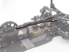 TE-X4-H 	  Graphite Split Type Rear Upper Deck  Ver. 1/2( Xray X4 / X4'23  )