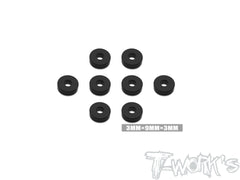 TE-X4-S-A	Alum. Lower Arm Spacer Set 3 x 9mm ( For Xray X4'26 )0.75/1/1.5/2/2.5/3/3.5 Each 8pcs.