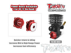 TG-067-OS12	Power Boost Backplate ( For OS 12 On Road )