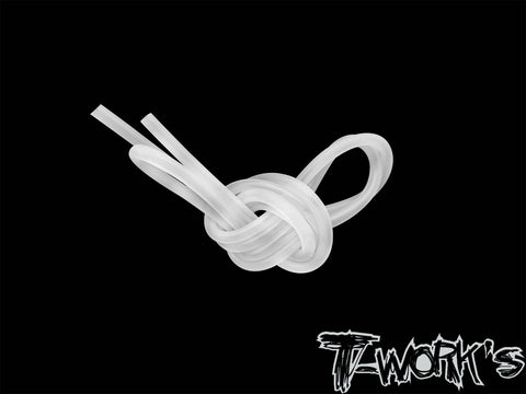 TG-075   Primary / Fluorescent  pink/Green/Yellow Color Silicone Tube  ( 1m )φ 5.2x2.3mm