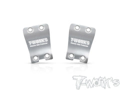 TO-220-X5B     Stainless Steel Rear Chassis Skid Protector ( Hong Nor X5B ) 2pcs.