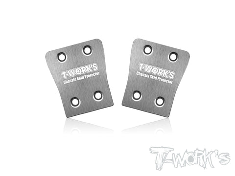 TO-220-XB823	Stainless Steel Rear Chassis Skid Protector ( Xray XB8'23 )  2pcs.