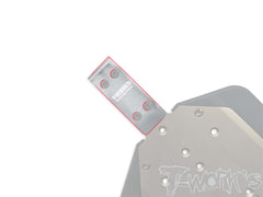 TO-235-B84	  Stainless Steel Front Chassis Skid Protector ( For Team Associated RC10 B84/B84D ) 2pcs.