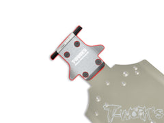 TO-235-MP11   Stainless Steel Front Chassis Skid Protector ( Kyosho MP11 ) 2pcs.