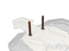 TO-239-RC8  Hard Coated 7075-T6 Alum. Servo Saver Shaft (For Team Associated RC8 B3.1/3.0/B3.2/T3.2/T3.2E  )