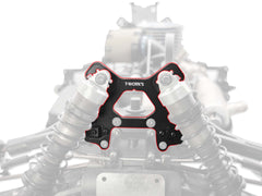 TO-241-MBX8R   Black Hard Coated 7075-T6 Alum.Front Shock Tower With Removable Spacer Insert Stand    ( For Mugen MBX8R/8R ECO  )