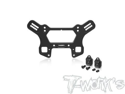 TO-241-MBX8TR	Black Hard Coated 7075-T6 Alum.Front Shock Tower With Removable Spacer Insert Stand    ( For Mugen MBX8TR )