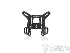TO-242-B4.2 Black Hard Coated 5mm 7075-T6 Alum.Rear Shock Tower ( For Team Associated RC8 B4.2/B4.2e )