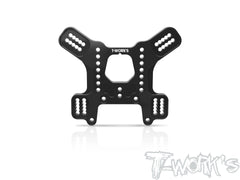 TO-242-MBX8R   Black Hard Coated 5mm 7075-T6 Alum.Rear Shock Tower ( For Mugen MBX8R )