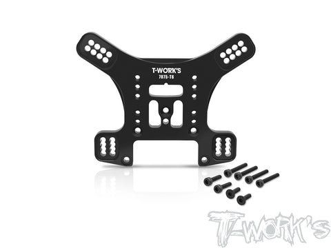 TO-242-MP11  Black Hard Coated 5mm 7075-T6 Alum.Rear Shock Tower ( For Kyosho MP11 )