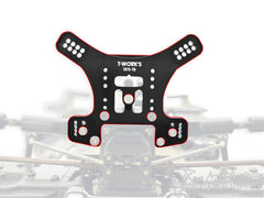 TO-242-MP11  Black Hard Coated 5mm 7075-T6 Alum.Rear Shock Tower ( For Kyosho MP11 )