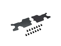 TO-246-35.4-R  Graphite Rear A-arm Stiffeners 1mm/1.5mm  ( For Sworkz S35-4 )