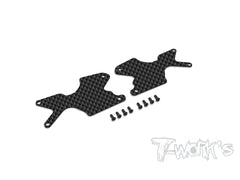 TO-246-B4.1-R  Graphite Rear A-arm Stiffeners 1mm/1.5mm/2mm ( For Team Associated RC8 B4.1 )