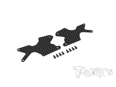 TO-246-B4.1  Graphite Rear A-arm Stiffeners 1mm ( For Team Associated RC8 B4.1 )