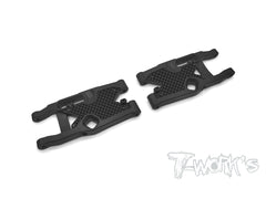 TO-246-B4.1-R  Graphite Rear A-arm Stiffeners 1mm/1.5mm/2mm ( For Team Associated RC8 B4.1 )