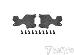 TO-246-MBX8R-R   Graphite Rear  A-arm Stiffeners 1 /1.2 /2mm  ( For Mugen MBX8R )