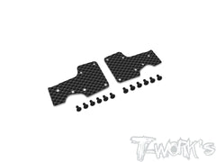 TO-246-MP11   Graphite Front / Rear A-arm Stiffeners 1mm/1.5mm( For Kyosho MP11 )