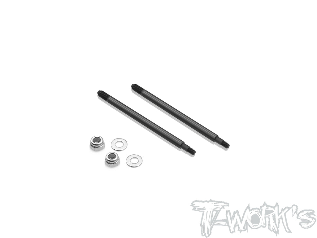 TO-261-X5B DLC coated Rear Shock Shaft 65.2mm ( For Hong Nor X5B