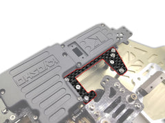 TO-266-MP11    Graphite ST/TH Servo Plate  ( For Kyosho MP11 )