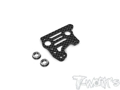 TO-267-MP11    Graphite Center Gearbox Plate With Bearing  ( For Kyosho MP11 )