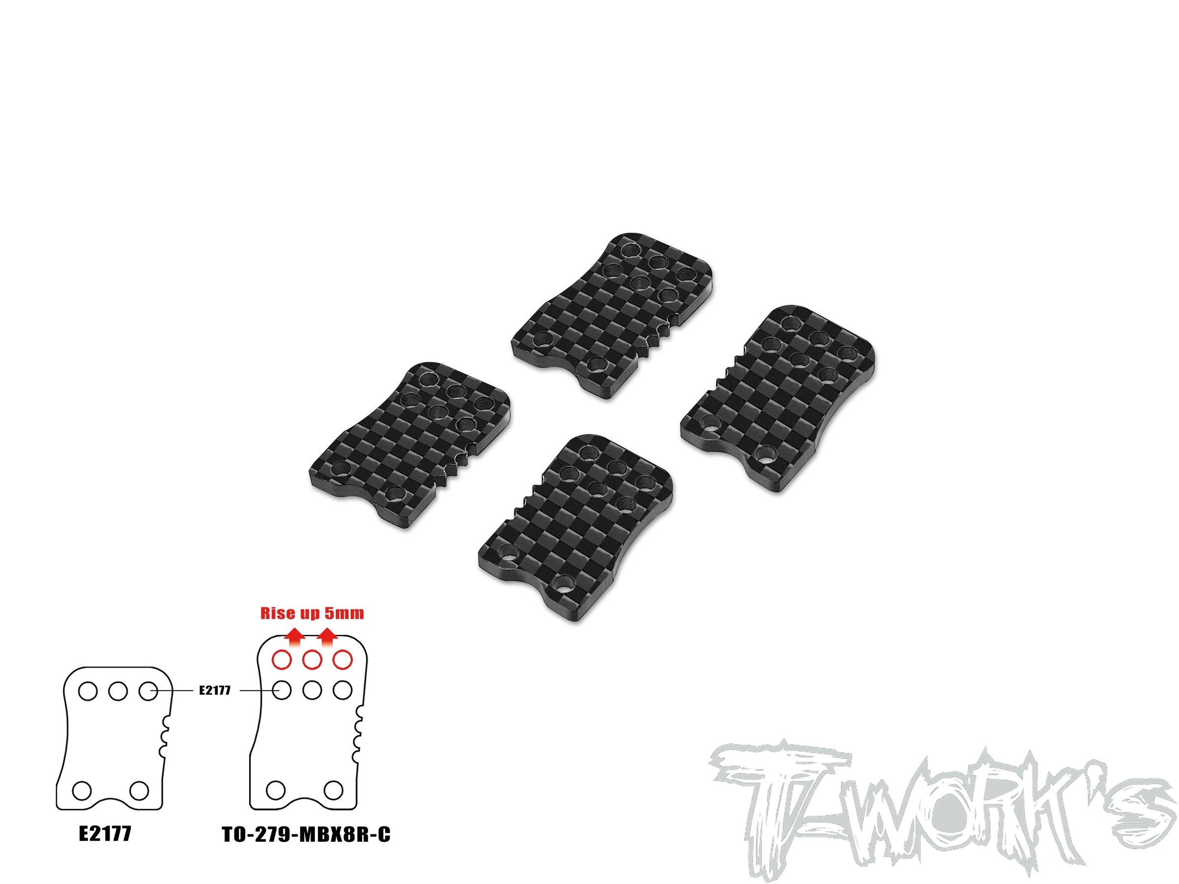 ディズニープリンセスのベビーグッズも大集合 TO-279-MBX8R Graphite Rear Hub Link A/B/C/D ( For Mugen レイアウト用品