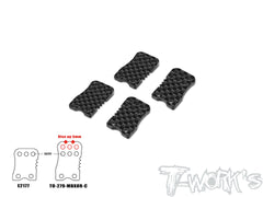 TO-279-MBX8R    Graphite Rear Hub Link A/B/C/D  ( For Mugen MBX8R )
