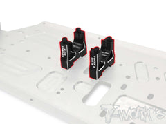 TO-295-XB8   7075-T6 Alum. Middle Gear Lower Block ( For Xray XB8'26/25/24/23... )