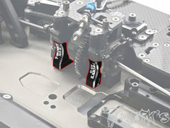 TO-295-B4.2   7075-T6 Alum. Middle Gear Lower Block ( For Team Associated RC8 B4.1/B4.2/B4.2e/T4.2/T4.2e )