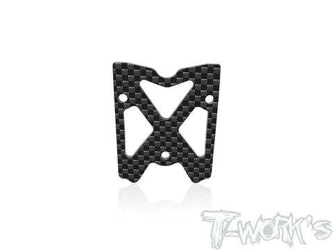 TO-318-A3	Graphite Rear Flowability Wing Mount Plate Ver.2 ( For Mugen MBX8R )