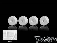 TO-339H-A   1/8 Buggy Hard Wheel 4pcs. ( White/Yellow/Pink/Green )