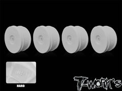 TO-339H-A   1/8 Buggy Hard Wheel 4pcs. ( White/Yellow )